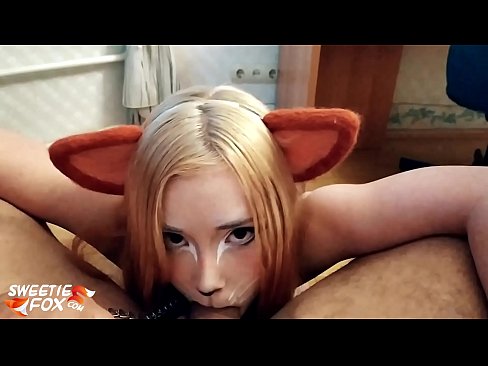 ❤️ Kitsune swallow dick and cum in her mouth ️❌ Just porn at us ️❤